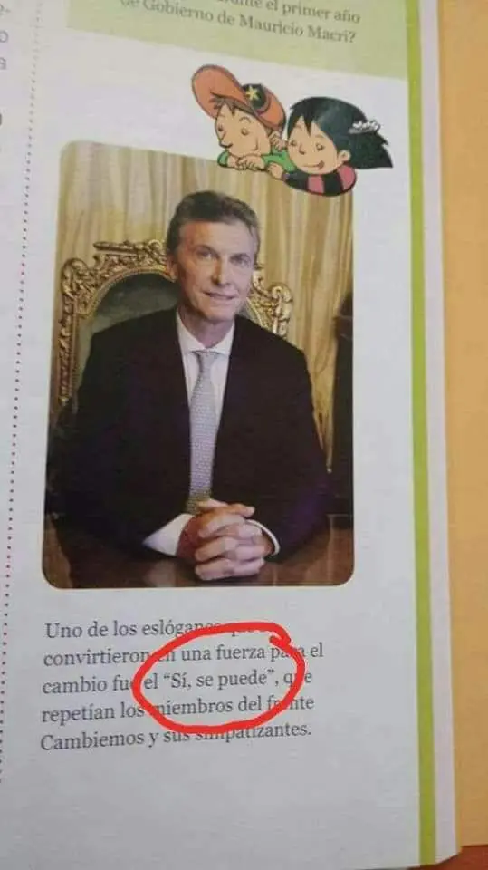Adoctrinamiento pro: el "relato" llegó a los manuales