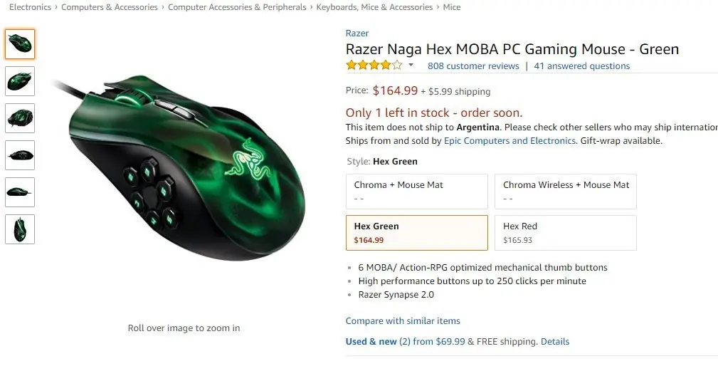Me compré un mouse de $3000 y te lo muestro