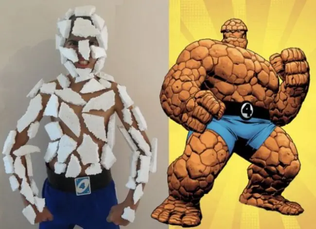 Cosplayers q tenían bajo presupuesto pero gran imaginación