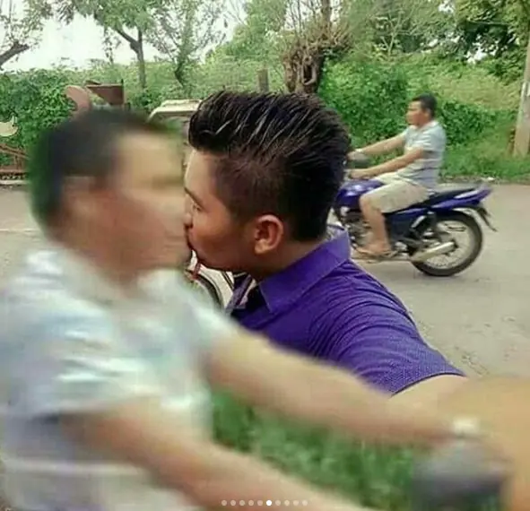 pidió eliminar a motorista y cayo en troles del Photoshop.