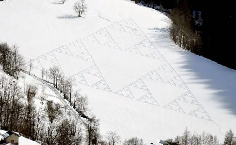 snow art