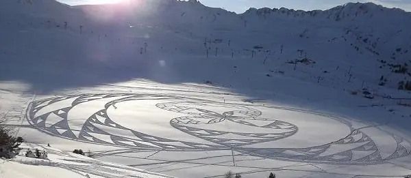 snow art