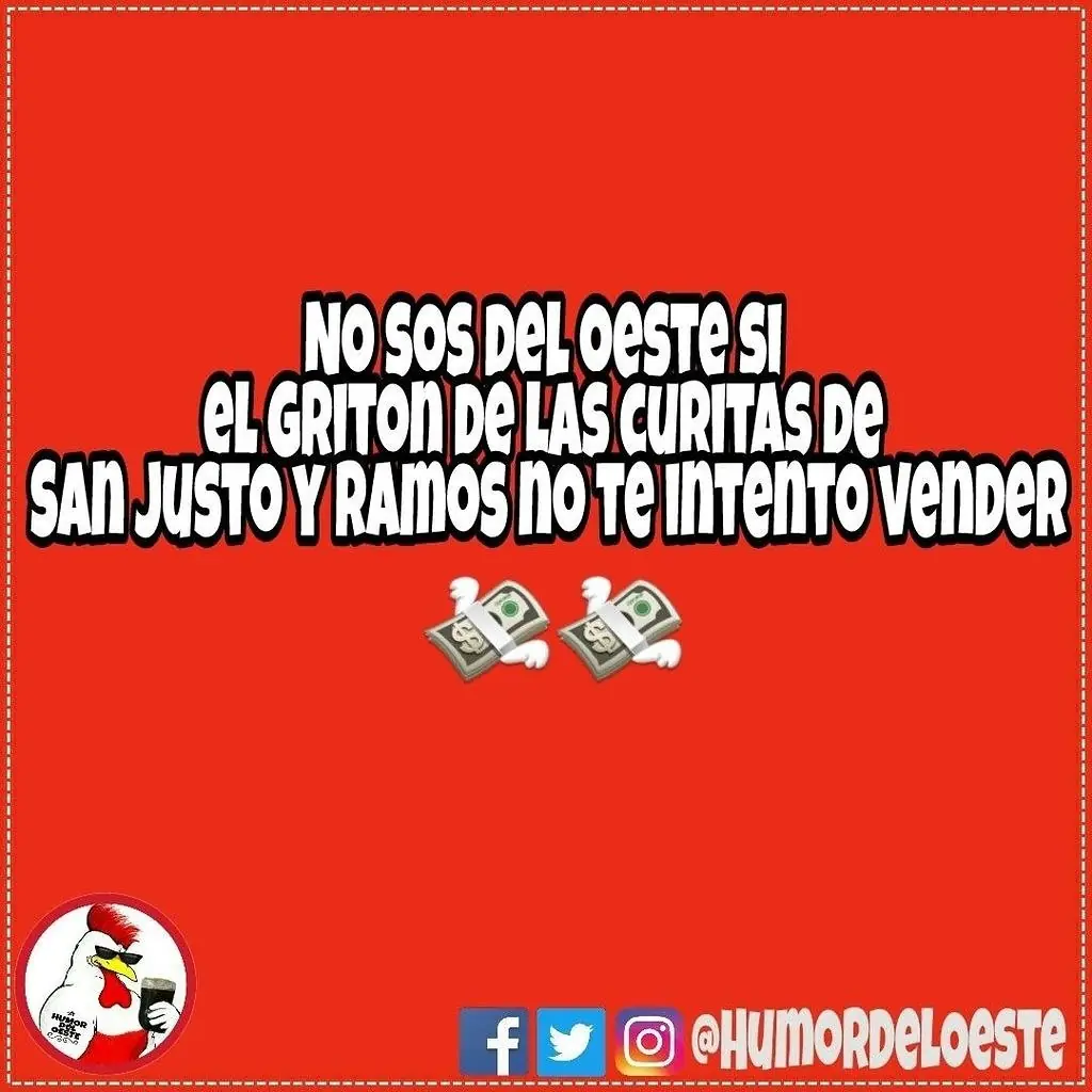 Humor solo para Zona Oeste