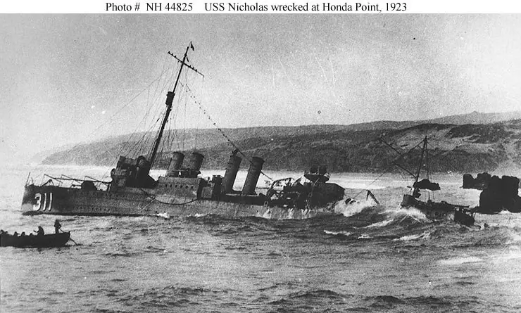 El desastre naval de Honda Point