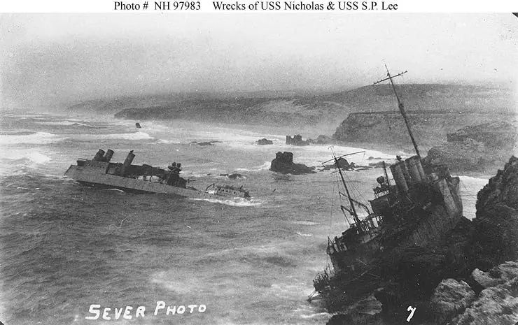desastre naval