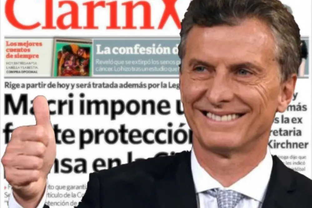 Cantó contra Mauricio Macri en el Monumental