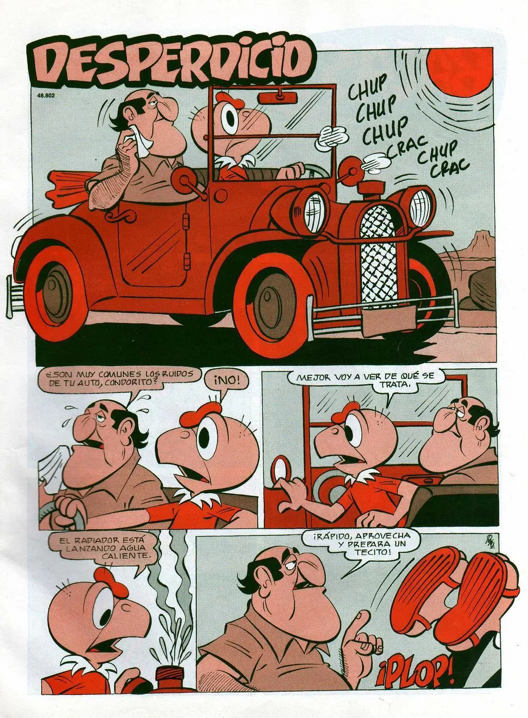 Humor clásico: Condorito parte 1