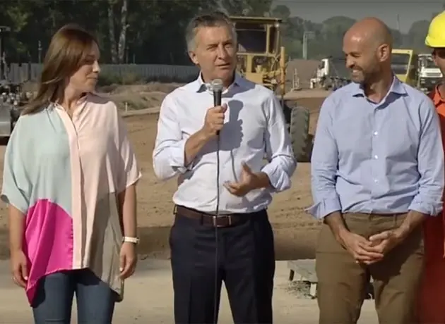 Macri y un insólito error