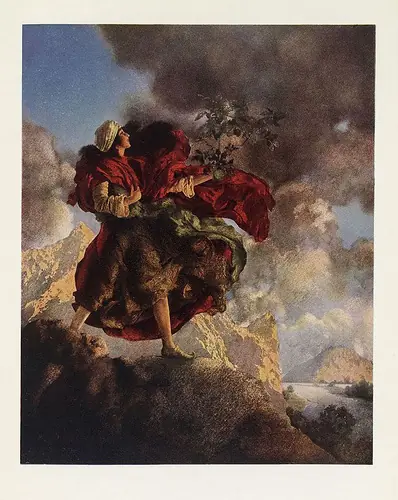 Maxfield Parrish (1879-1926) pintor e ilustrador