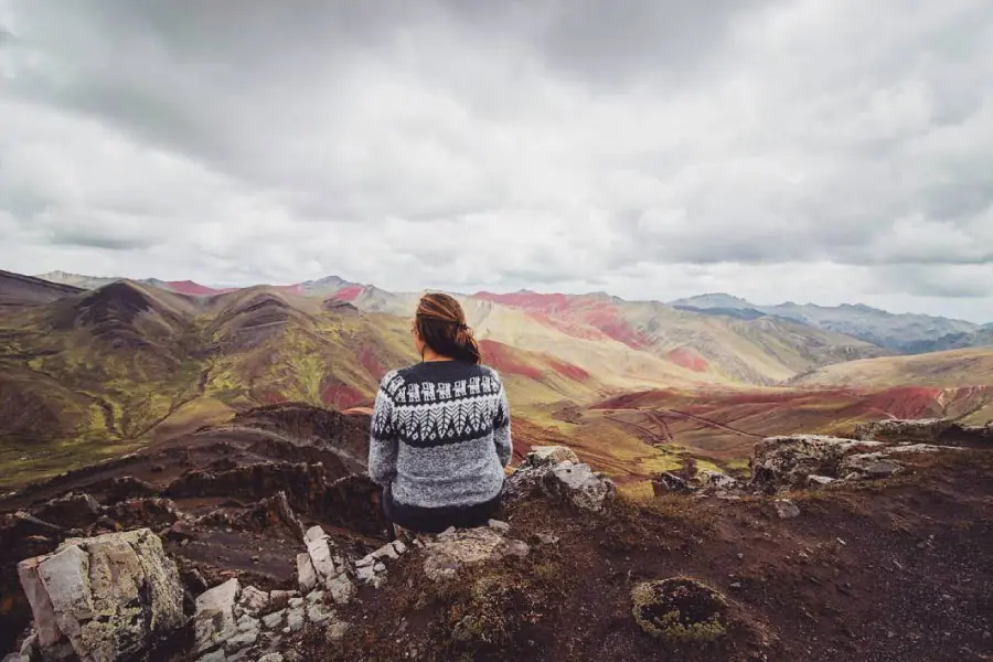Palcoyo, La cordillera de Colores