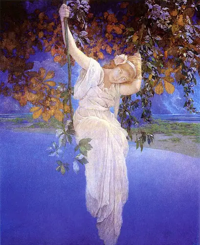 Maxfield Parrish (1879-1926) pintor e ilustrador