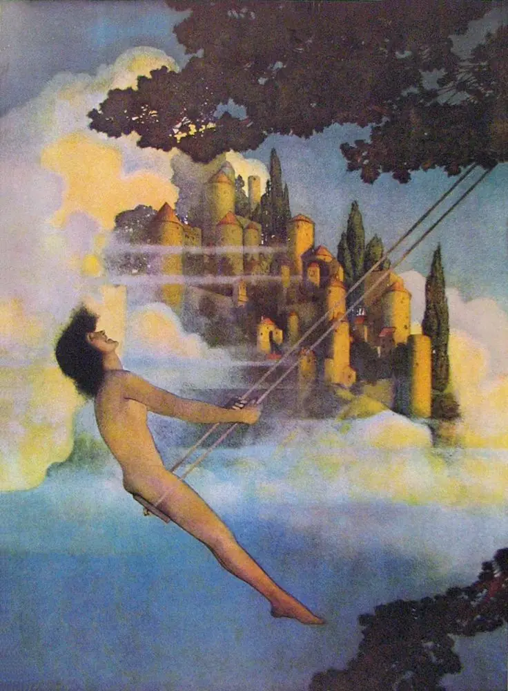 Maxfield Parrish (1879-1926) pintor e ilustrador