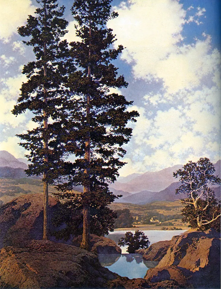 Maxfield Parrish (1879-1926) pintor e ilustrador