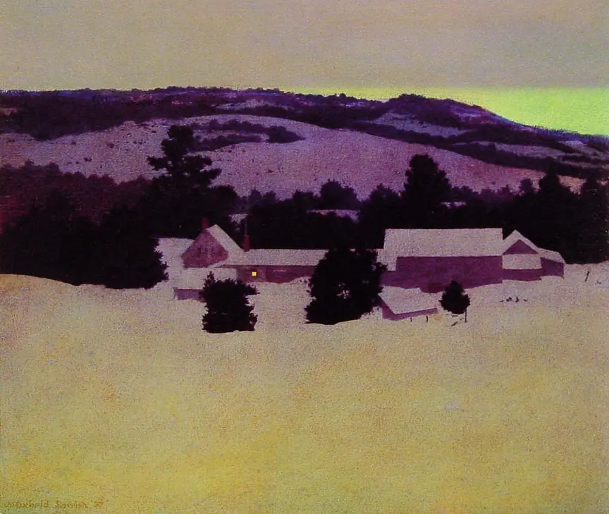 Maxfield Parrish (1879-1926) pintor e ilustrador
