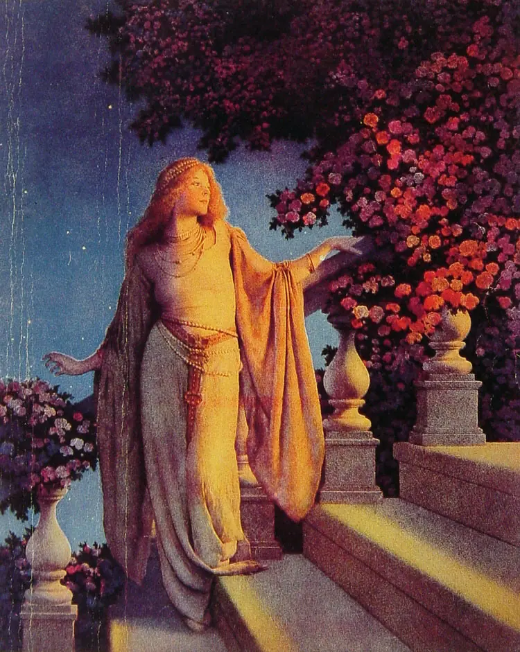 Maxfield Parrish (1879-1926) pintor e ilustrador