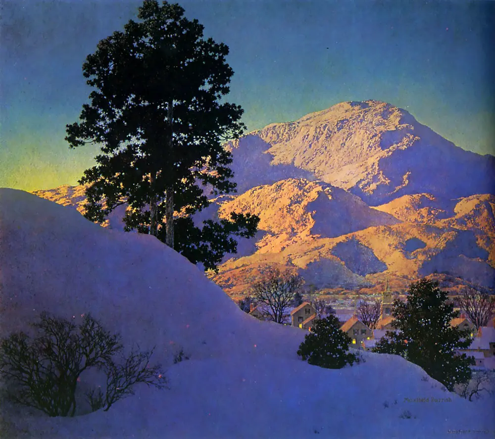 Maxfield Parrish (1879-1926) pintor e ilustrador