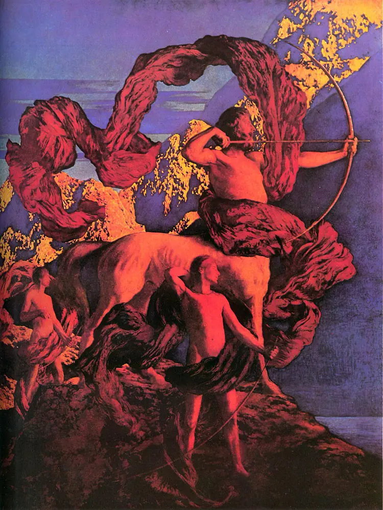 Maxfield Parrish (1879-1926) pintor e ilustrador