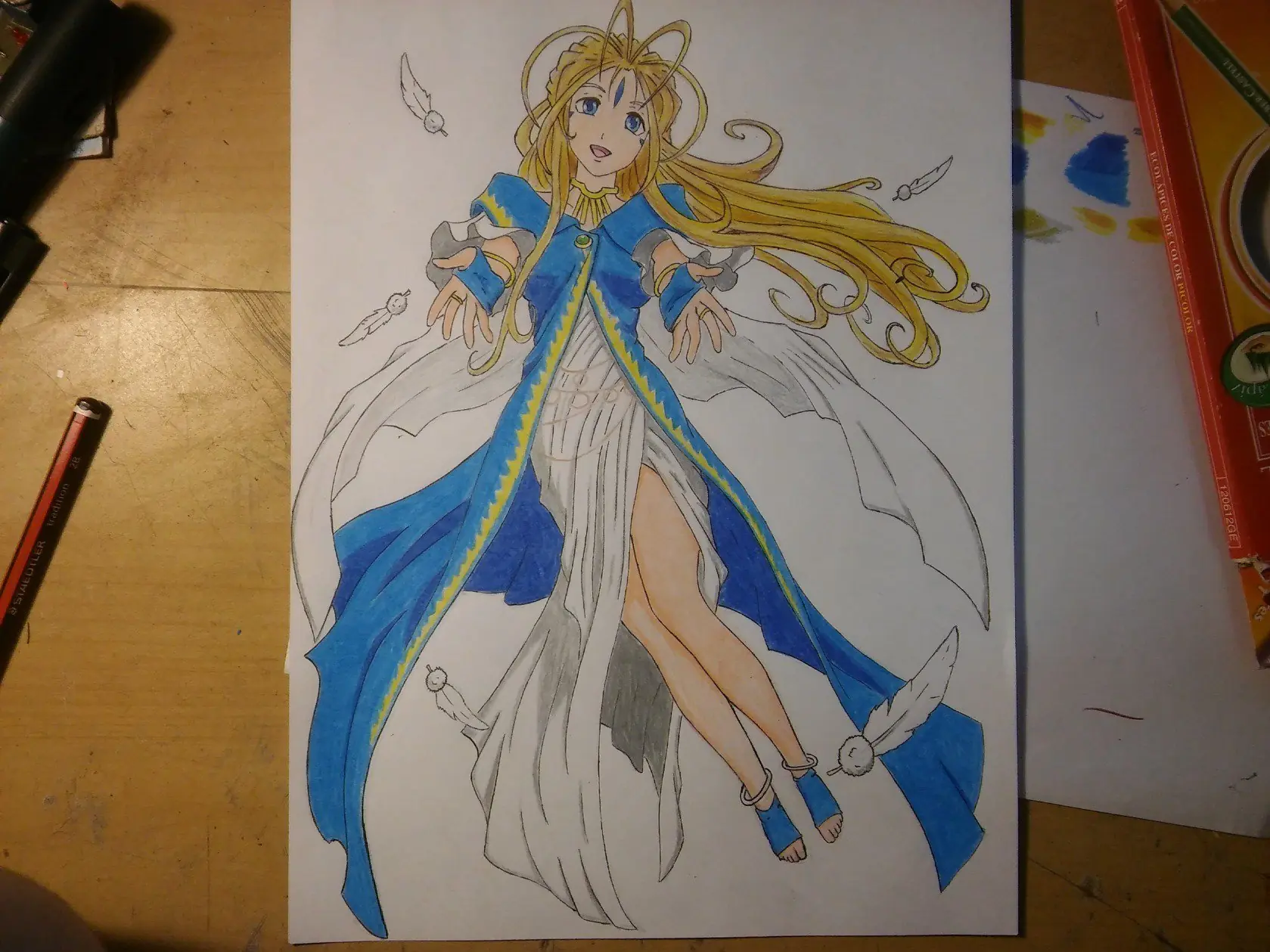 belldandy Ah! my goddess fan-art