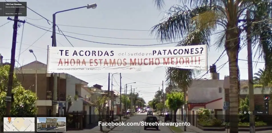 Imágenes locas de Street View Argento +10 si te hacen reir.