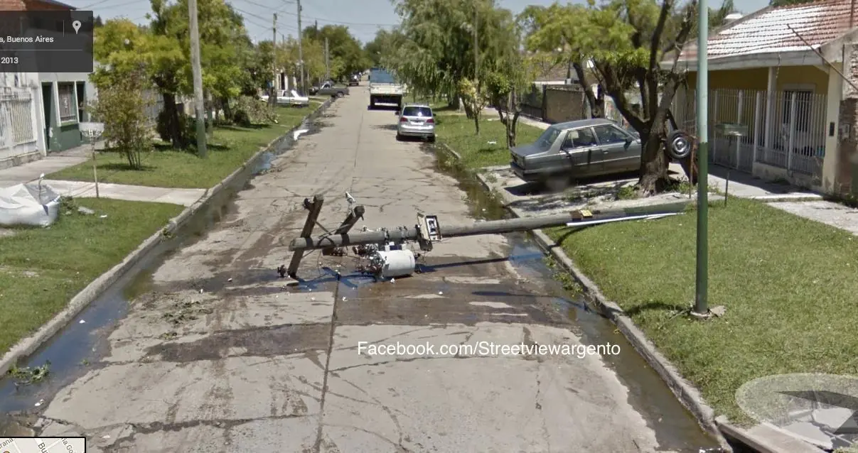 Imágenes locas de Street View Argento +10 si te hacen reir.
