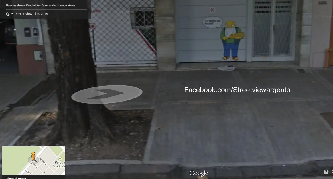 Imágenes locas de Street View Argento +10 si te hacen reir.