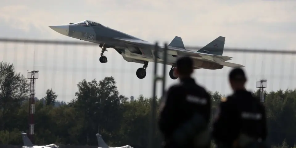 Rusia y su nuevo avión de combate...