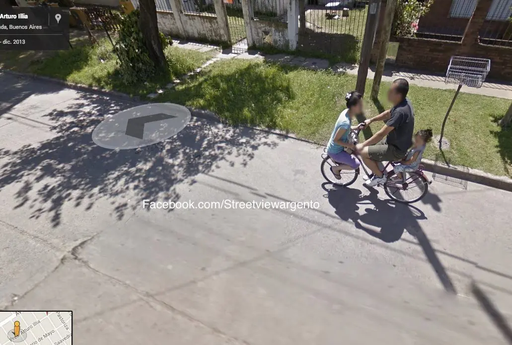 Imágenes locas de Street View Argento +10 si te hacen reir.