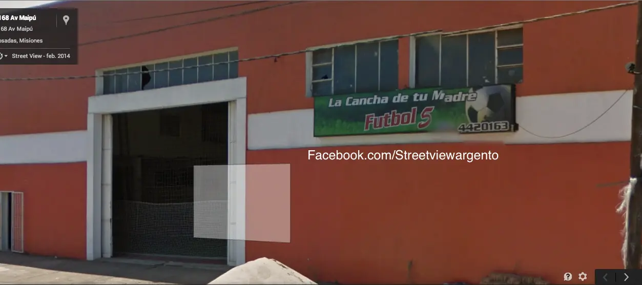 Imágenes locas de Street View Argento +10 si te hacen reir.