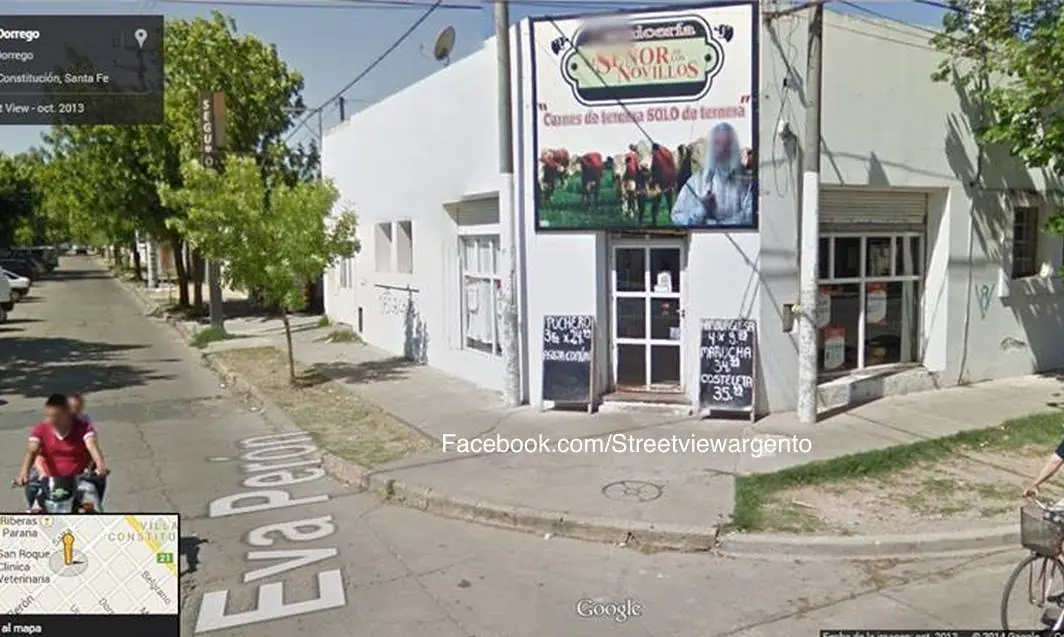 Imágenes locas de Street View Argento +10 si te hacen reir.