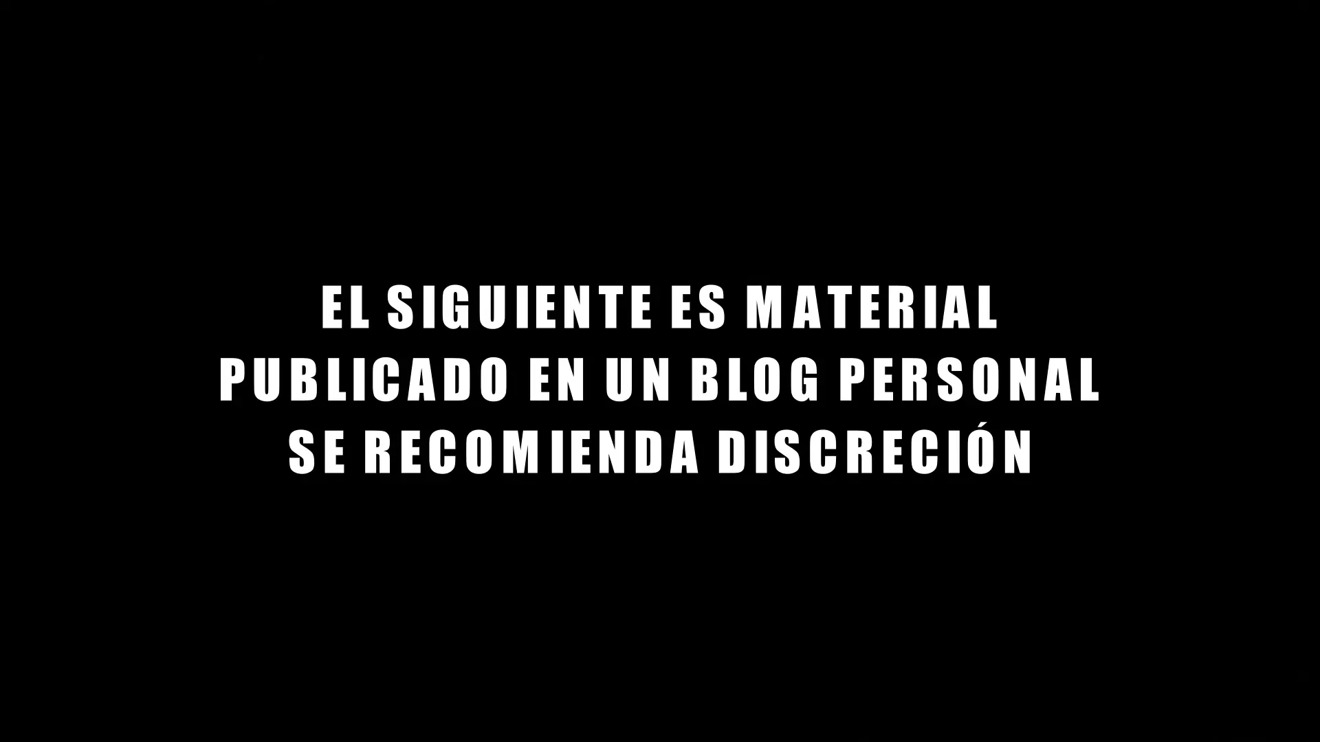 Disquisiciones de un mesiánico