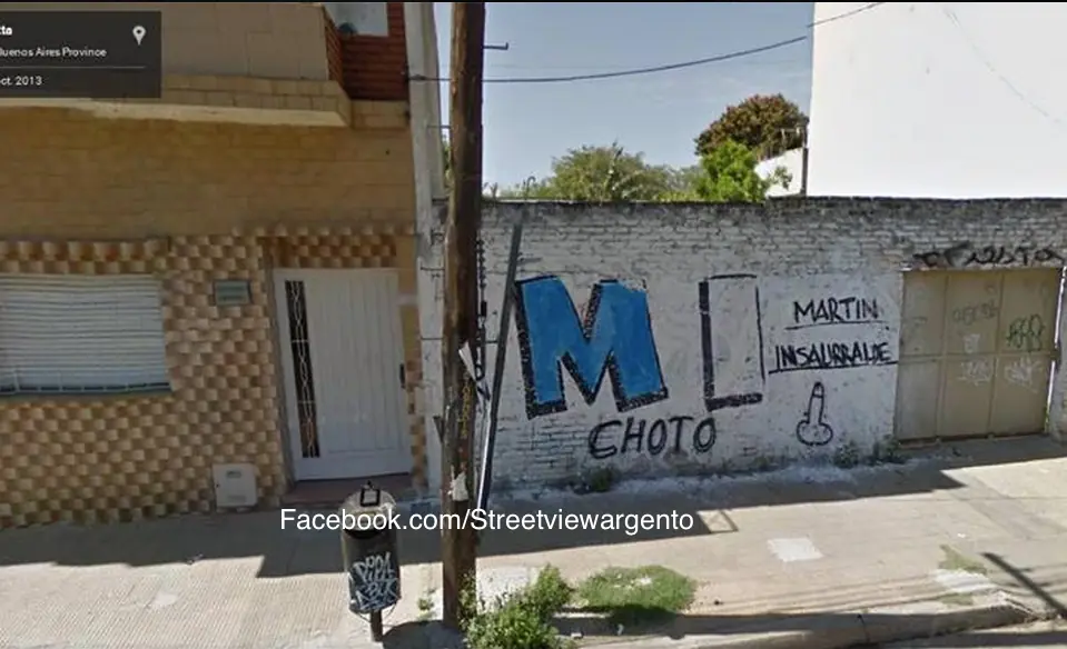 Imágenes locas de Street View Argento +10 si te hacen reir.