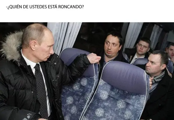Presidente Putin los miro muy feo y así reaccionaron ellos