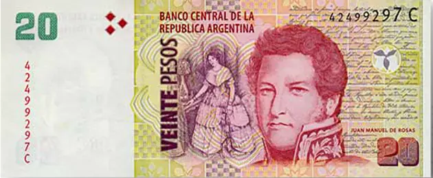 Encontre a Milei en el billete de $20