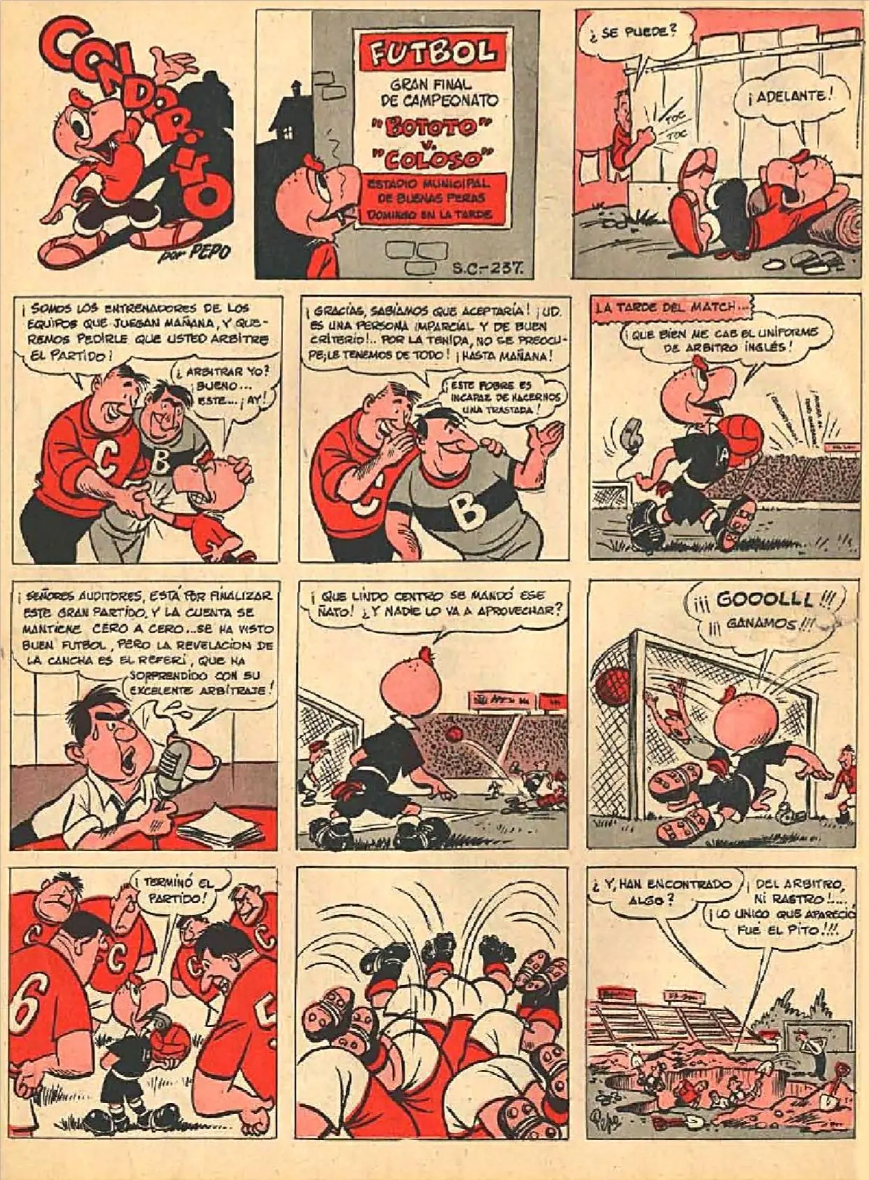 Humor que no pasa de moda "Condorito #1"