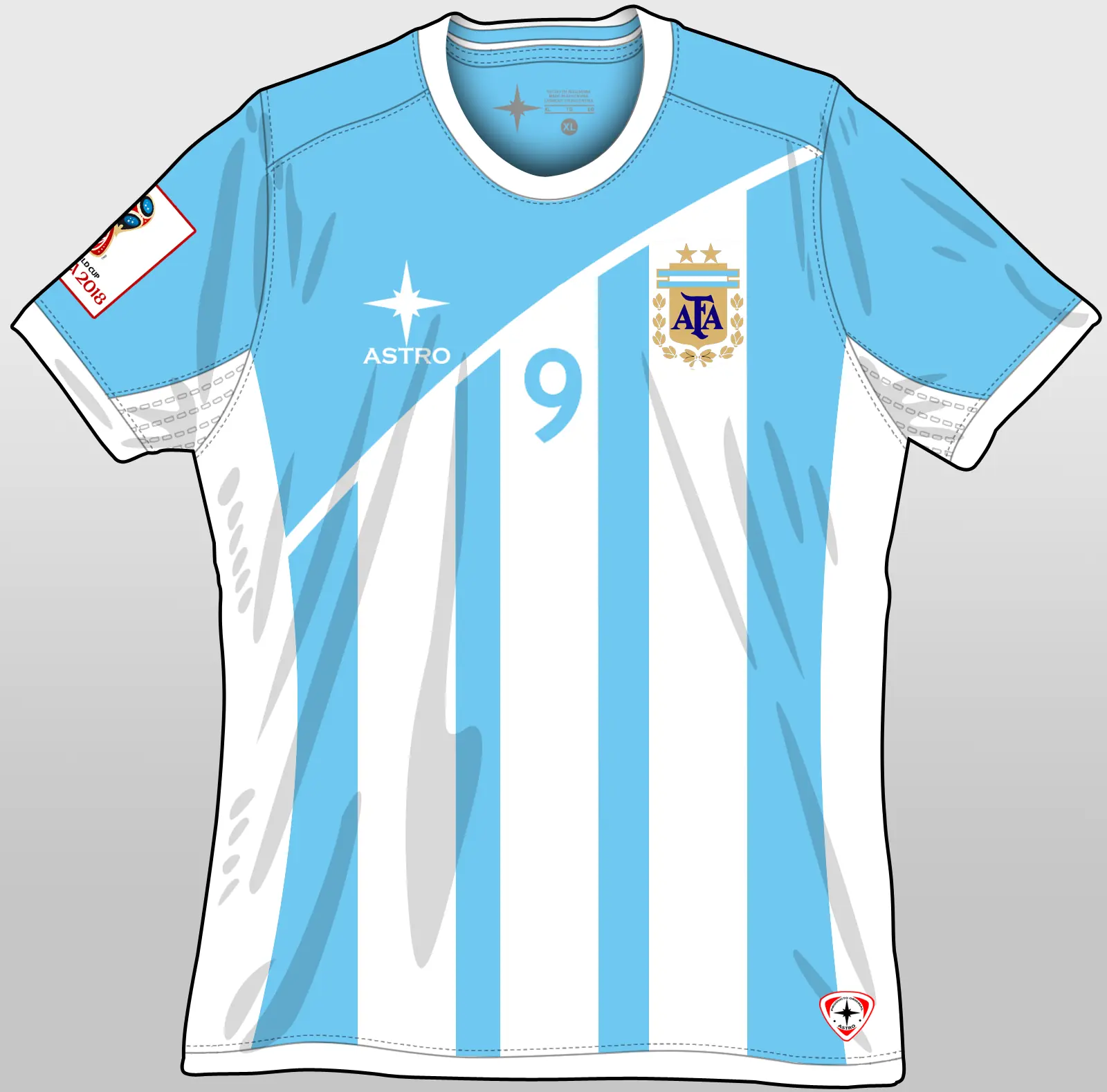 Diseños de camisetas de fútbol