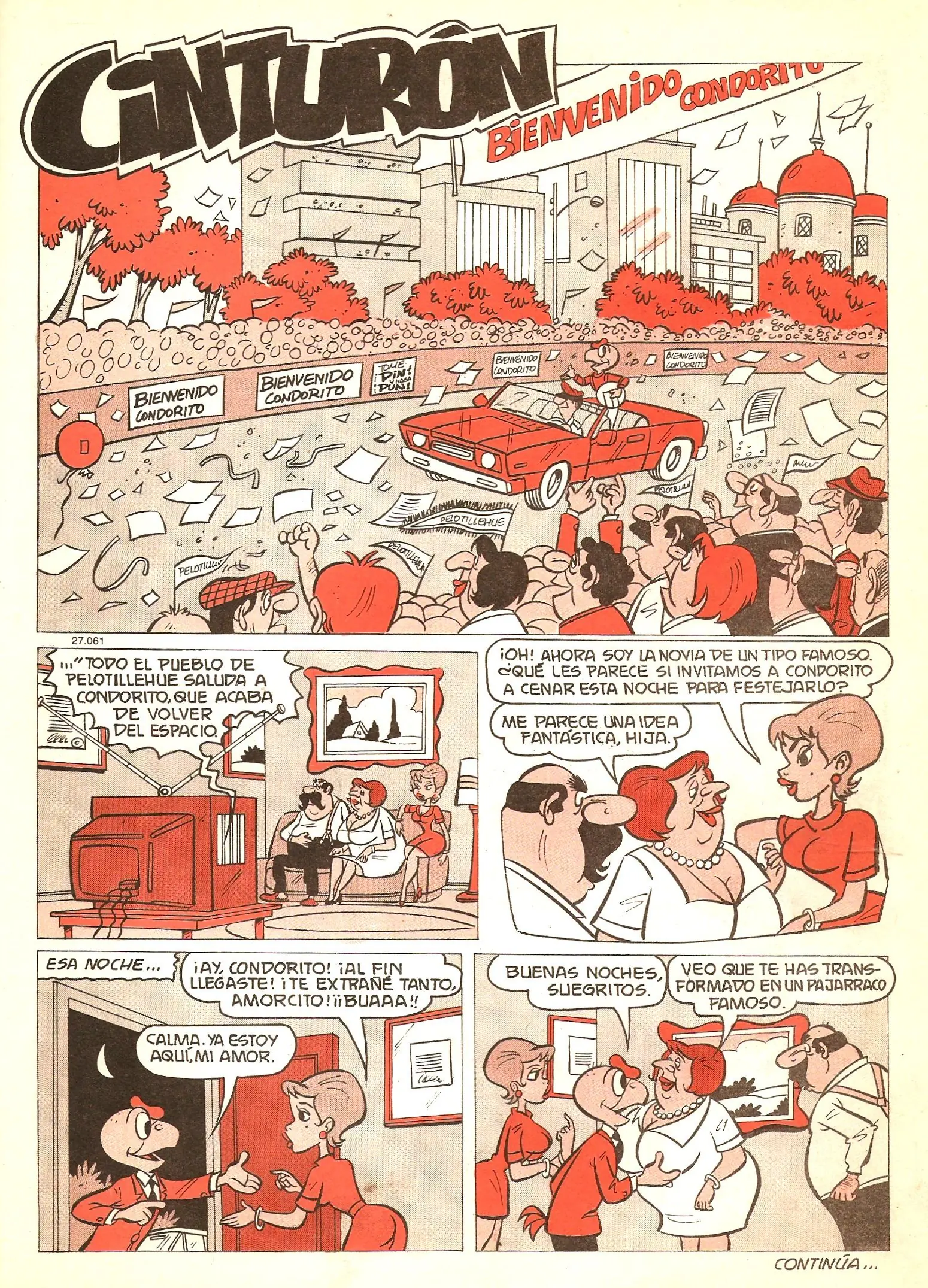 Humor que no pasa de moda "Condorito 2"