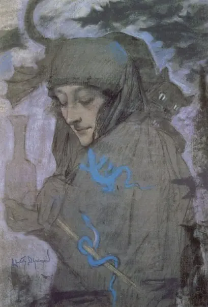 Lucien Lévy Dhurmer (pinturas)
