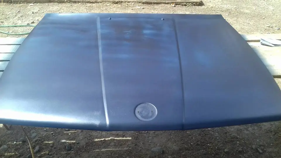 Pintando un BMW E30 año 1987