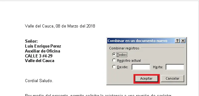 oficios