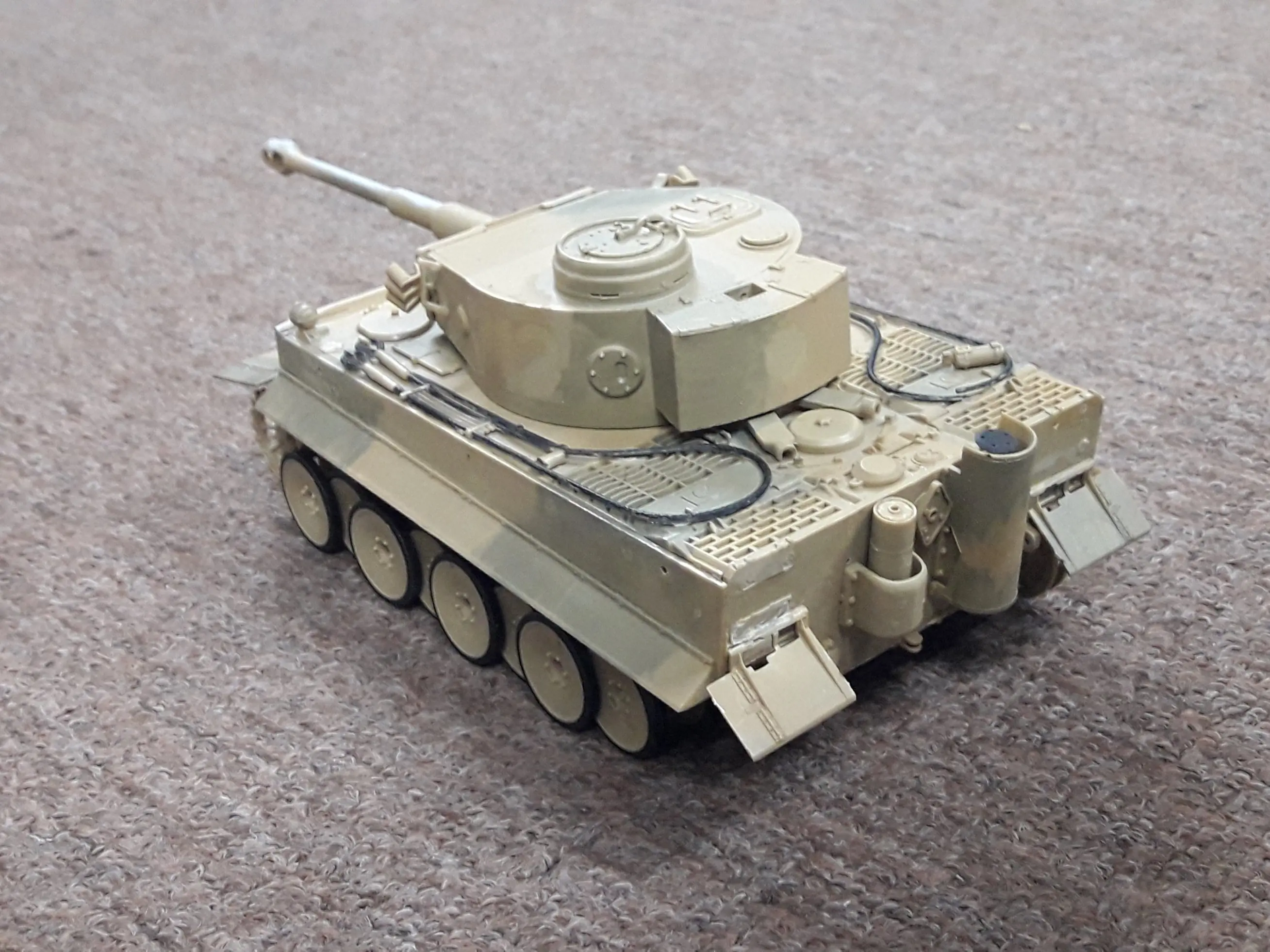 Mira como restaure un tanque Tiger 1/35