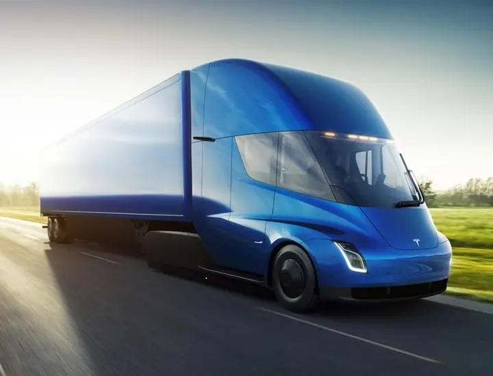 Así acelera un Tesla Semi con remolque incluido