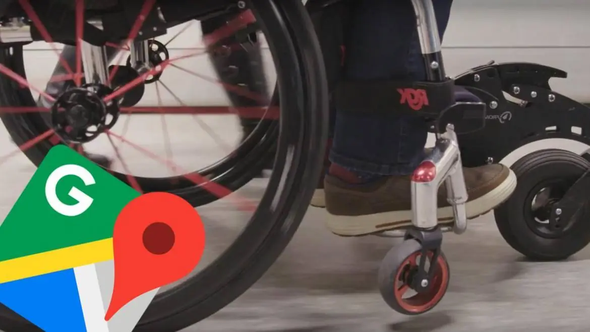 Google Maps: ofrece rutas "accesibles" para silla de ruedas