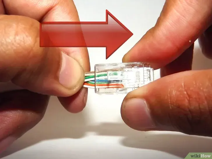 Cómo crimpar una clavija RJ 45