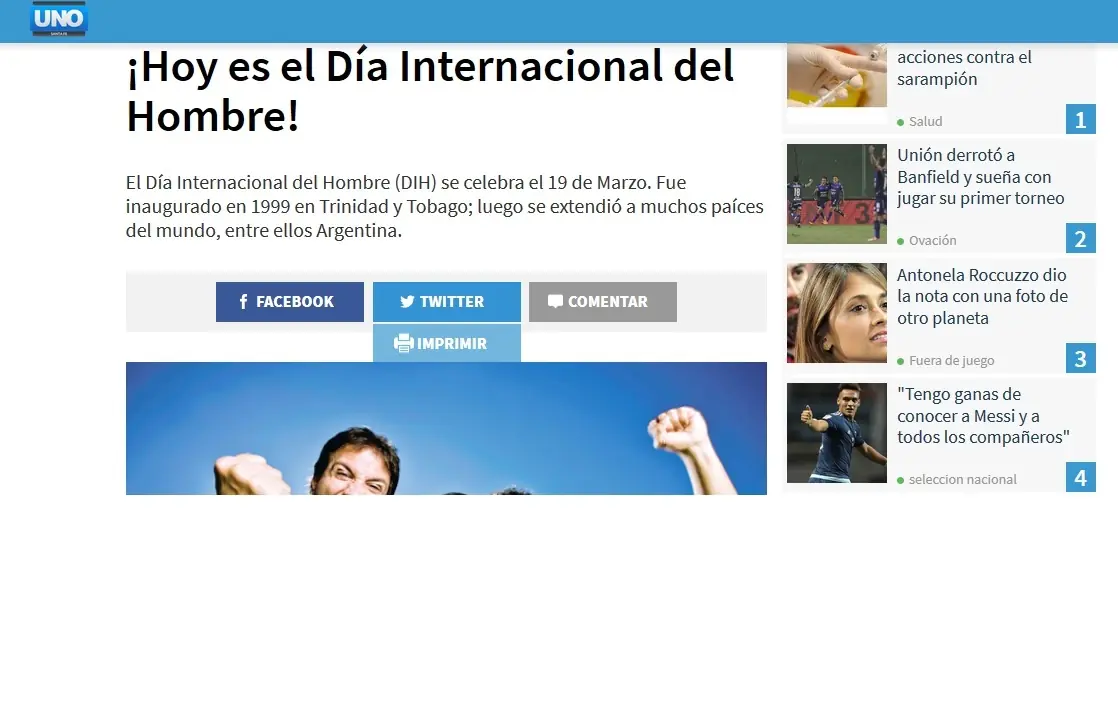 El Dia Internacional Olvidado