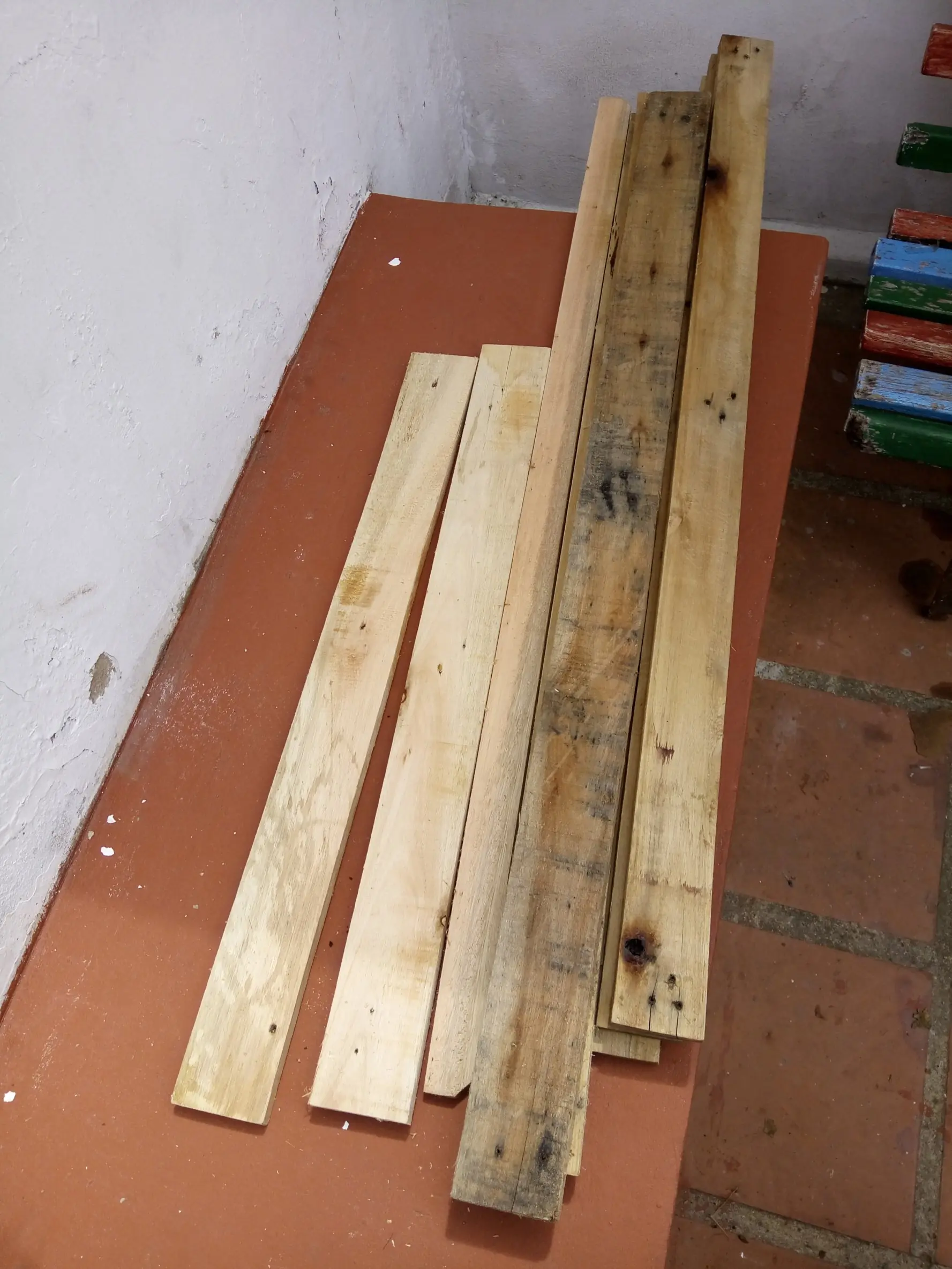 Huerta rústica en altura hecha por mí