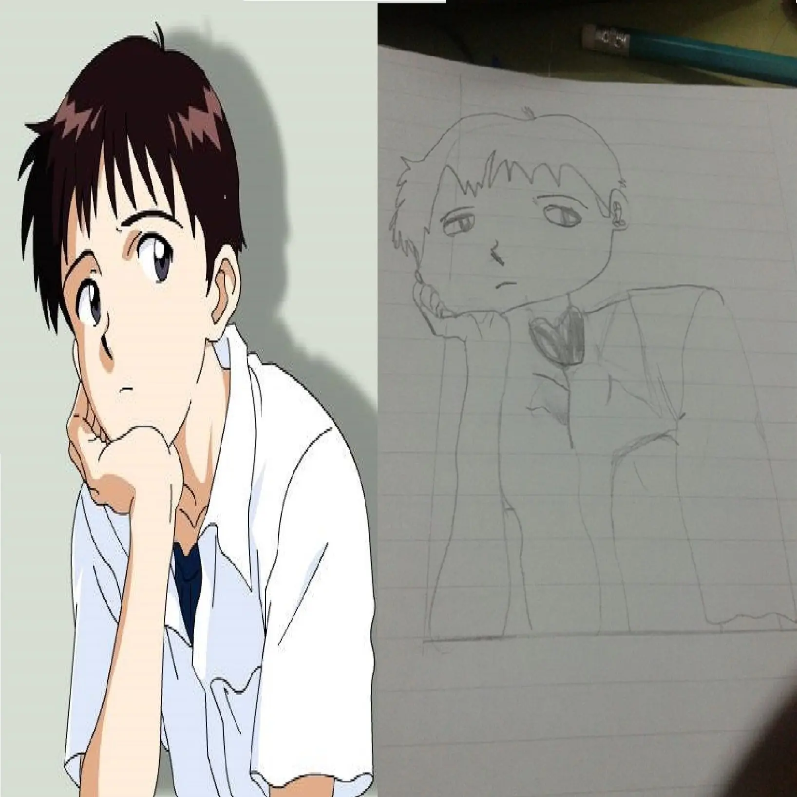 Soy artista anime te enseño mi obra maestra 2