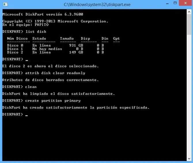 sin programas