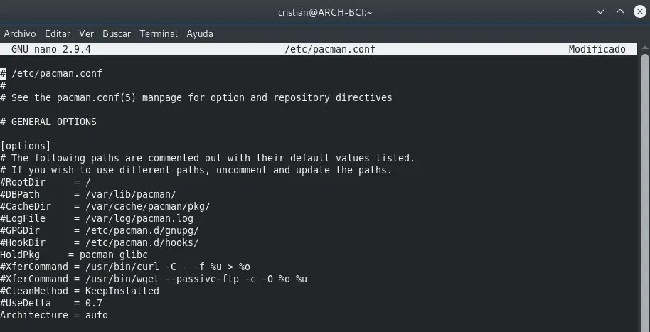 archlinux archlinux