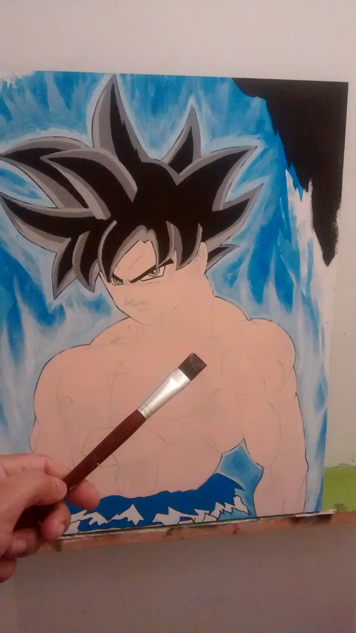 Un nuevo cuadro que se va. Goku Ultra Instinto