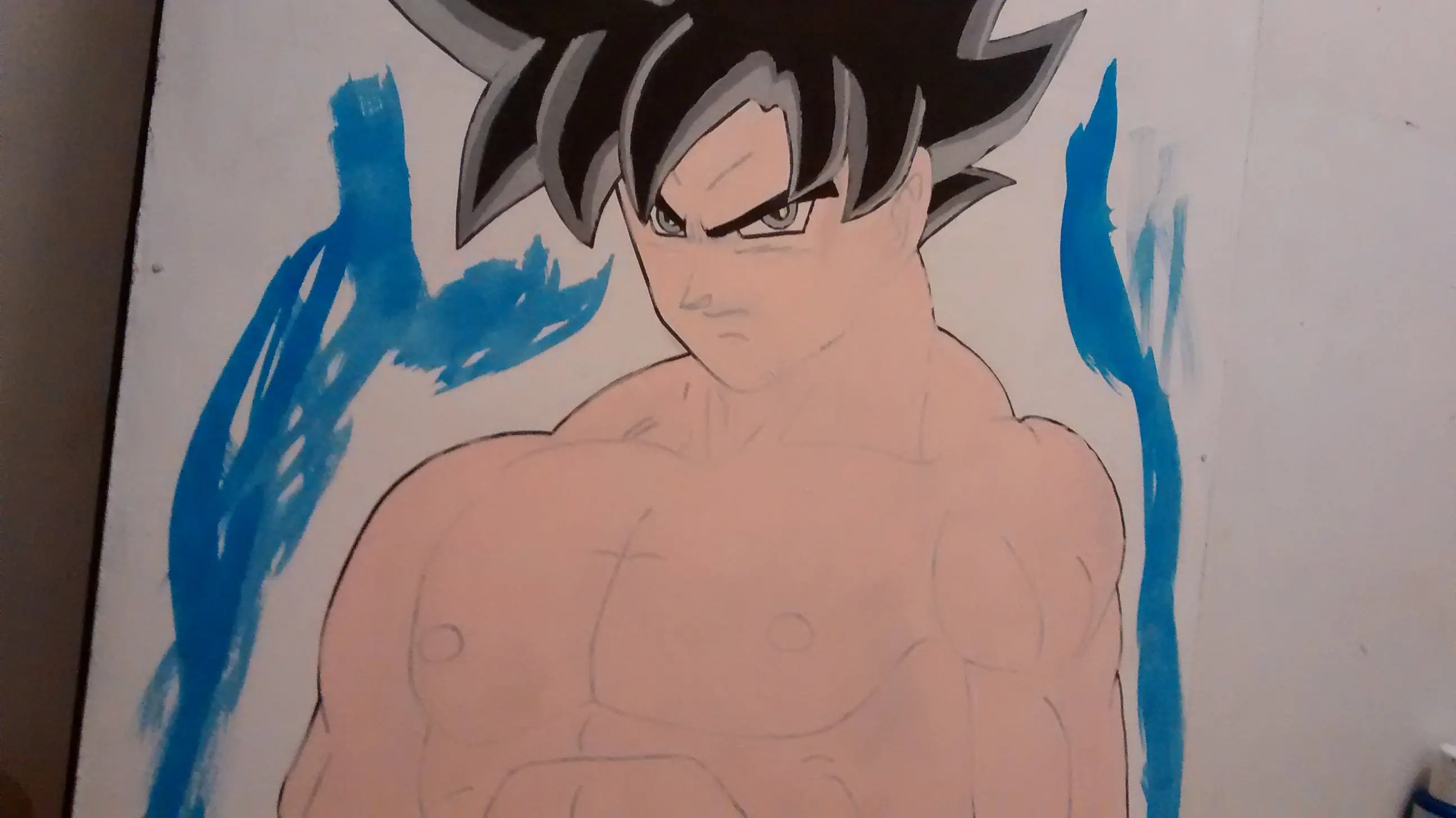 Un nuevo cuadro que se va. Goku Ultra Instinto
